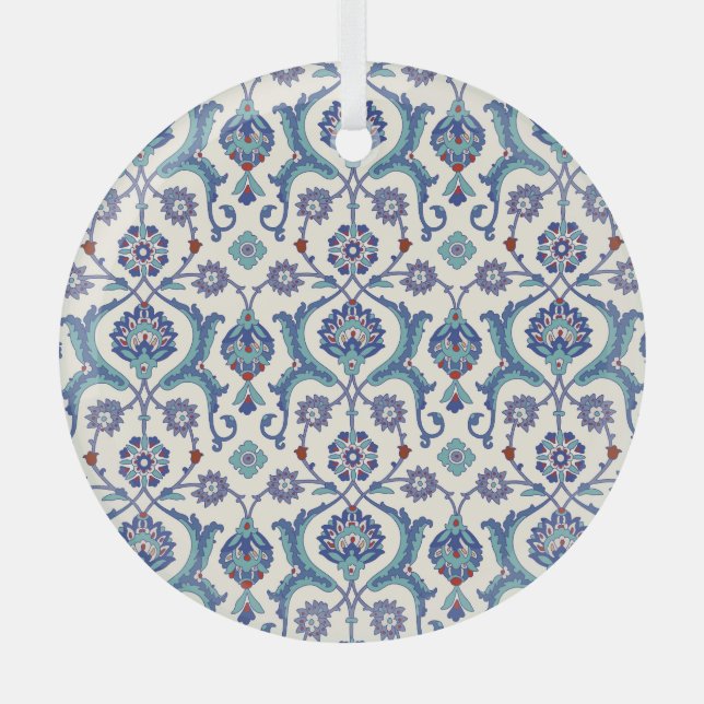 Ornamento floral: Patrón árabe tradicional. (Anverso)