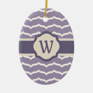 Ornamento florecido de Zigzag