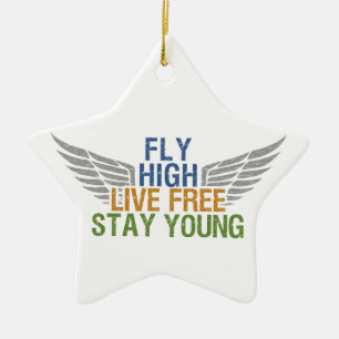Ornamento FLY HIGH personalizado