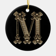 Ornamento formado círculo redondo inicial de la