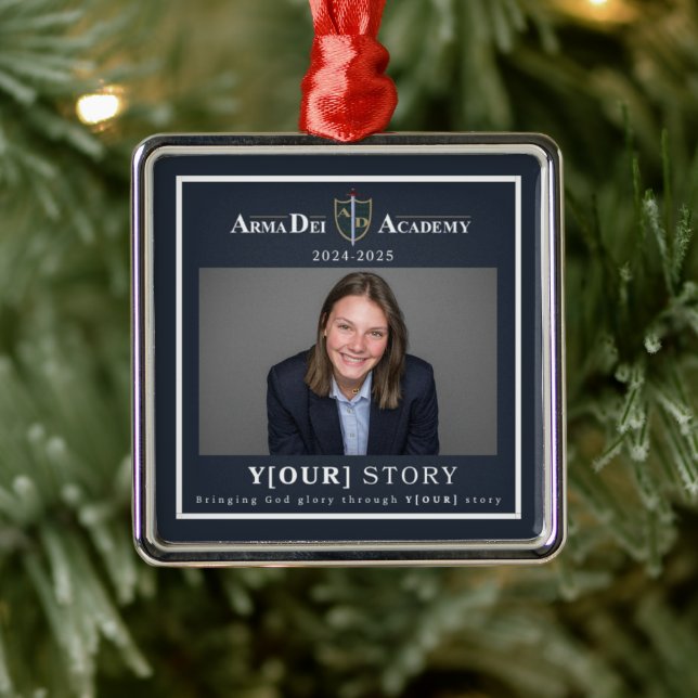 Ornamento fotográfico de Arma Dei (Árbol)