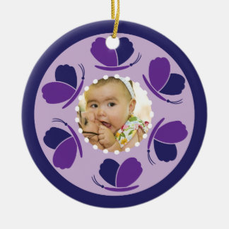 Ornamento fotográfico mariposa