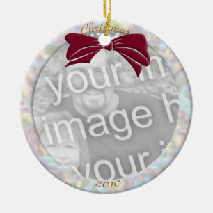 Ornamento fotográfico personalizado de Pearl