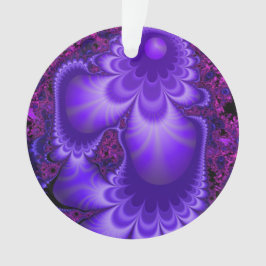 Ornamento fractal de flores