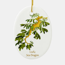 Ornamento frondoso del personalizable del dragón