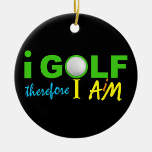Ornamento GOLF I - doble cara