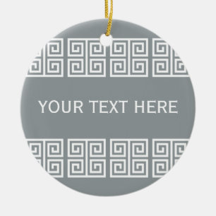 Ornamento griego del personalizado del modelo