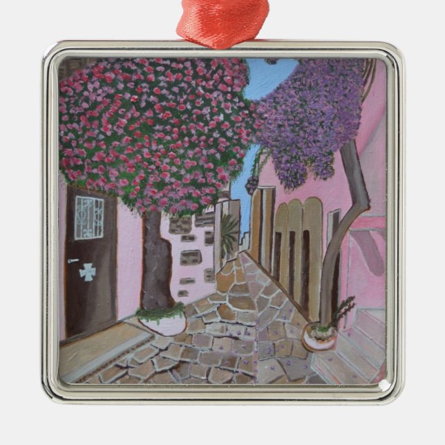 Ornamento griego Santorini (Frente)