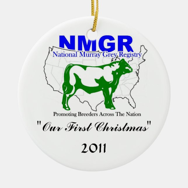 Ornamento gris nacional del registro 2011 de (Frente)