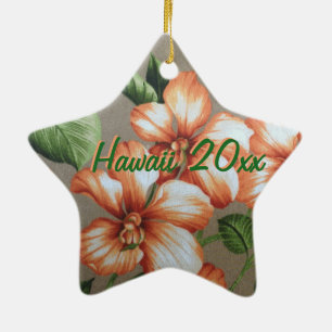 Ornamento hawaiano del navidad