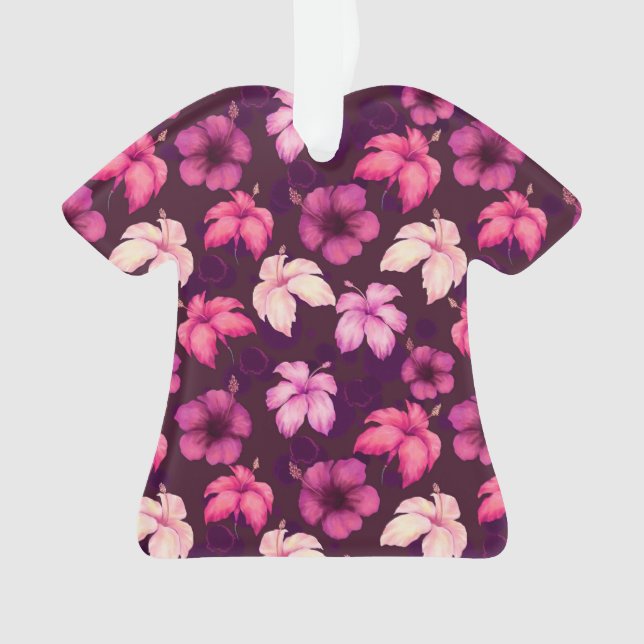 Ornamento hawaiano Hibiscus Frenzy (Anverso)