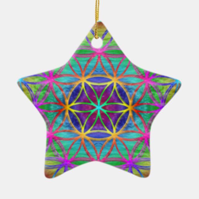 Ornamento ~ healingEnergy “Flower Of Life " (Frente)