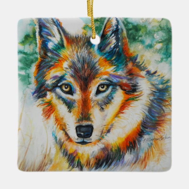 Ornamento hermoso del lobo (Anverso)