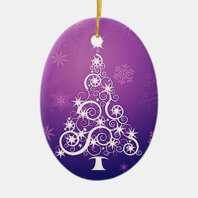 Ornamento hermoso del navidad (Frente)