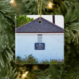 Ornamento histórico de la casa de aceite de luz de