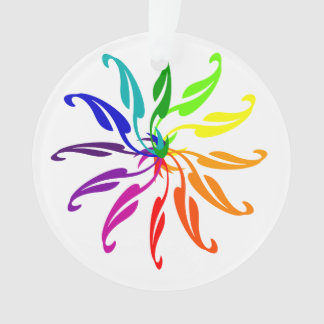 Ornamento - Hojas de rueda de color