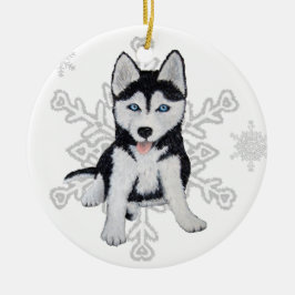 Ornamento Husky Siberiano