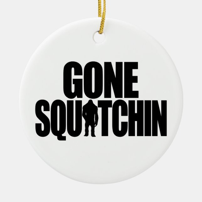 Ornamento ido de Squatchin (Frente)