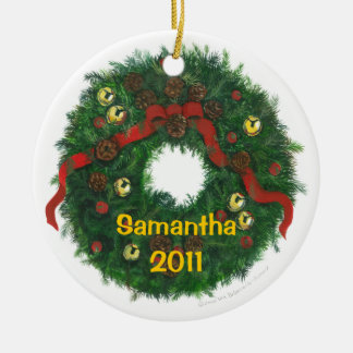 Ornamento imperecedero personalizado de la