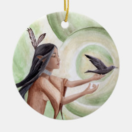 Ornamento indio americano del ornamento del nativo