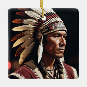 Ornamento indio Osage