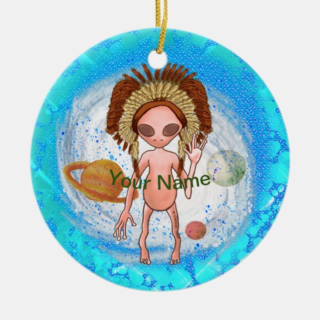 Ornamento indio para extranjeros (Frente)