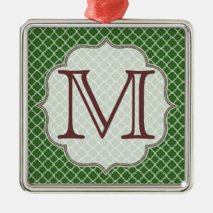 Ornamento inicial del Monograma Verde de Cuarterfo