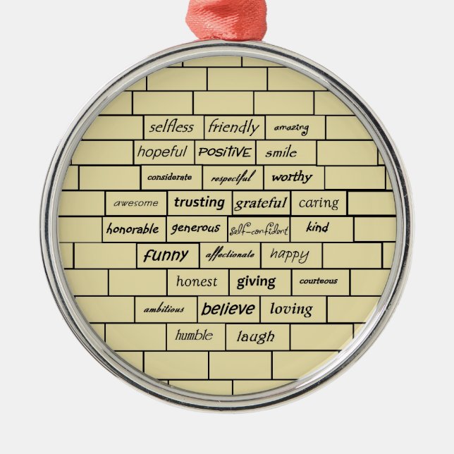 Ornamento inspirador de la pintada (Frente)