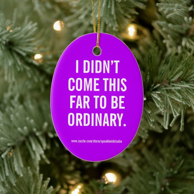 Ornamento Inspirador personalizado, regalo de pres (Árbol)