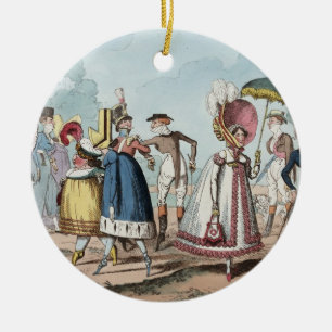 Ornamento inusual de moda