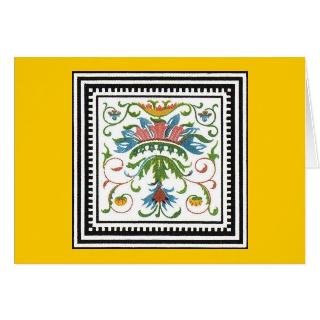 Ornamento italiano antiguo (Anverso (Horizontal))