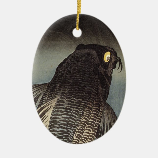 Ornamento japonés de Koi (Frente)