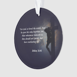Ornamento John 3:16