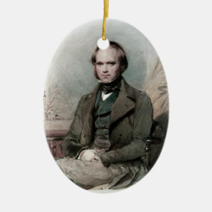 Ornamento joven del óvalo del retrato de Charles
