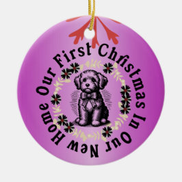 Ornamento lavendar lavado en casa de la primera Na