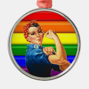 Ornamento lesbiano del orgullo