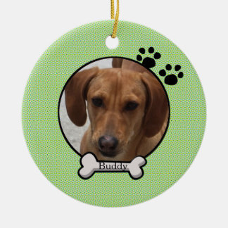 Ornamento lindo del perro
