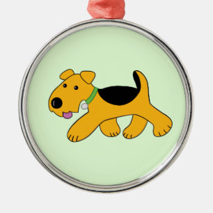 Ornamento lindo del premio del perro de perrito