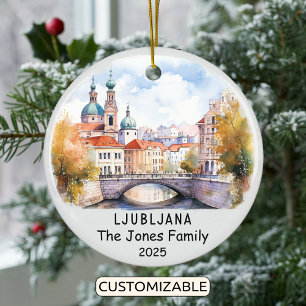 Ornamento liubliano personalizado, Eslovenia