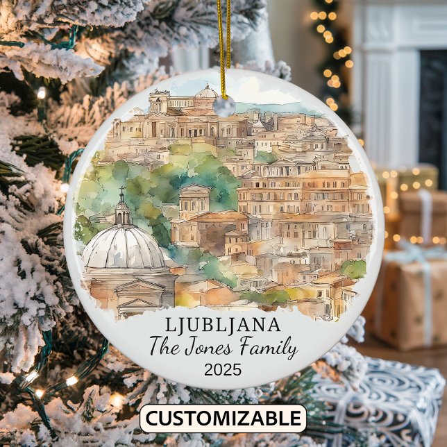 Ornamento liubliano personalizado, regalo de Eslov (Subido por el creador)