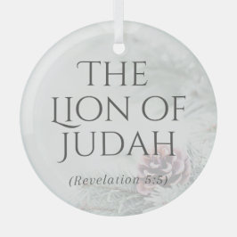 Ornamento "Los nombres de Jesús" - El León de Judá