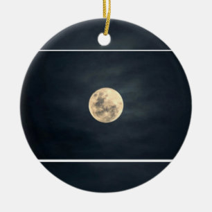 Ornamento lunar de luz lunar
