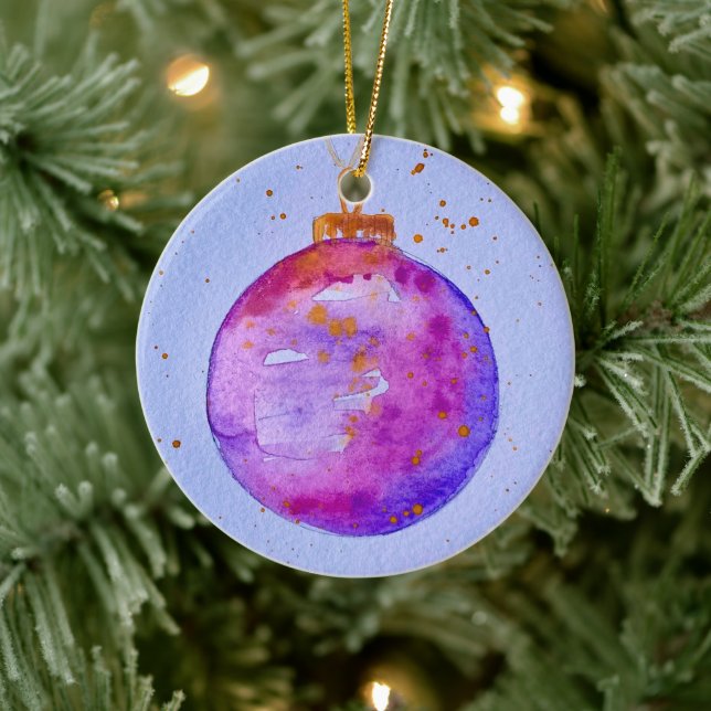 Ornamento magenta de festividades para navidades 2 (Árbol)