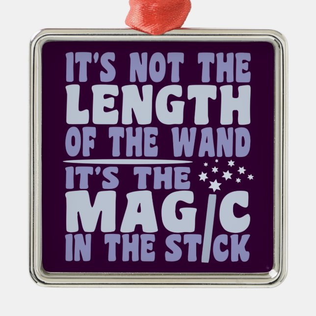 Ornamento MAGIC WAND (Frente)