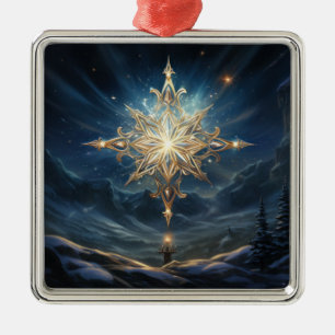 Ornamento mágico de Navidad de Estrella del Norte