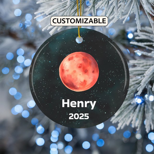Ornamento Mars personalizado, sistema solar, plane (Subido por el creador)