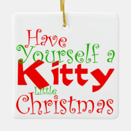 Ornamento Mascota de Navidades Kitty