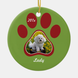 Ornamento Mascota personalizado de papel