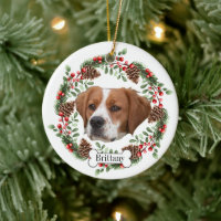 Ornamento Mascota personalizado de perro británico