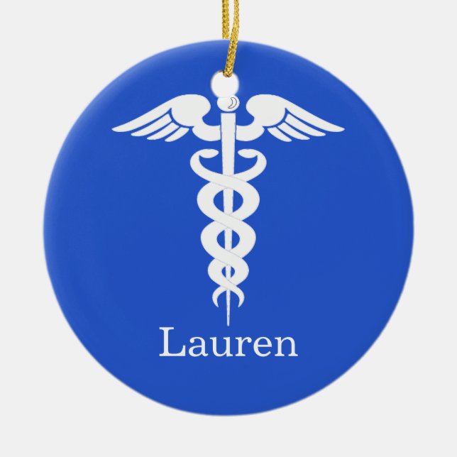 Ornamento médico personalizado (Frente)